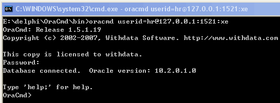 OraCmD